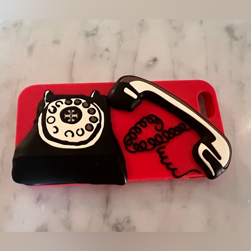 Tory Burch Retro Red Phone Case
